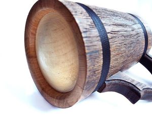 Taza de madera de garantía popular en expansión, diseño moderno de calidad superior, perfecto para té, café, vino y cerveza de Falak - Product Image 2