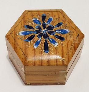 PERSONALIZED DESGIAN NATURAL <b>WOODEN</b> Premium Printed Home <b>Wooden</b> Tabletop <b>Spice</b> Box With Separate Compartments for <b>Spices</b> and " - Product Image 5