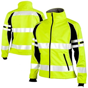 Vestes de travail haute visibilité pour hommes, vêtements de sécurité pour hommes, veste de travail réfléchissante imperméable à haute visibilité pour homme - Product Image 2