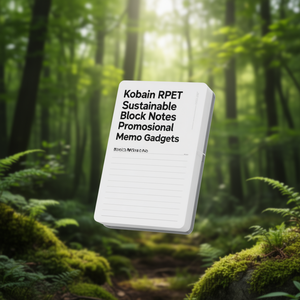 Blocco Note Sostenibile in RPET Kobain, Gadget Promozionale per Appunti - Product Image 3