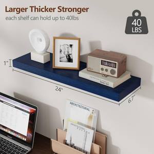 Estante de madera de esquina para baño Estante de almacenamiento de cocina para sostener macetas Hermoso arte de pared-¡Compre ahora! - Product Image 5