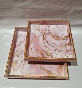 ถาดเสิร์ฟไม้อะคริลิคทันสมัยสำหรับใช้งานหลากหลาย - Product Image 4