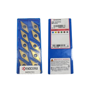 ตัวแทรกแบบหมุน Cermet ประสิทธิภาพสูง PV90การเคลือบ vbmt 160408 HQ เกรด HQ สำหรับเหล็กโลหะผสมเหล็กญี่ปุ่น - Product Image 2