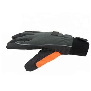 Gants de travail robustes avec paume en cuir à vendre, protection des mains, gants de sécurité Anti-coupure au prix de gros - Product Image 3