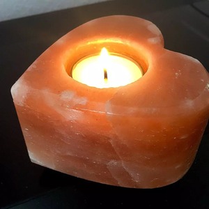 Himalaya rose Rock sel en fer forgé Double bougeoir support de lampe à thé 100% Premium meilleure qualité - Product Image 6
