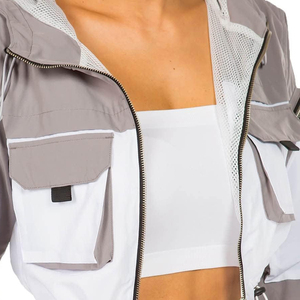 Chándal de calidad premium para mujer con sudadera con cremallera y pantalones con logotipo personalizado Productos Chándal de mujer - Product Image 6