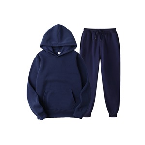 <b>Women</b> 2 Piece Sweat Suits Tracksuit Set <b>Hoodie</b> Sweatshirt Jogger Sweatpants Custom logo Sweatsuits - Product Image 6