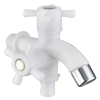 Robinet en plastique ABS robinet PP eau froide Bibcock robinet en plastique
