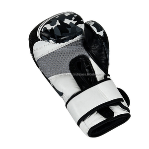 Guantes de Kickboxing de PU de cuero profesional al mejor precio con correa de cuero de vaca personalizada para bolsa de boxeo de mano para hombre al aire libre ENTRENAMIENTO DE LUCHA - Product Image 5