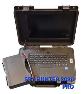เครื่องตรวจจับสัญญาณ RF ระดับมืออาชีพ SPY HUNTER PRO 2026 6GHz WiFi สำหรับตรวจจับสัญญาณ BLE GPS Tracker และ Bug Detector ป้องกันความปลอดภัย TSCM - Product Image 2