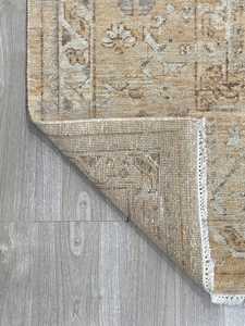 Tapis de salon moderne en coton brodé à la main de haute qualité, le plus populaire, abstrait, noué à la main, adapté aux animaux domestiques, lavable, antidérapant - Product Image 6