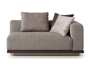 Sofá Seccional Moderno en Forma de L, Tapizado en Tela Gris, con Patas de Madera, Cojines Rellenos de Espuma y Brazos Acolchados para Sala de Estar - Product Image 5