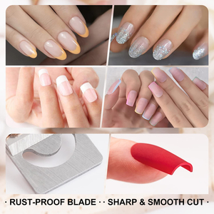 Cortador de uñas curvo de acero inoxidable duradero con borde afilado para uñas de los dedos Apertura de mandíbula ancha y agarre cómodo para hombres y mujeres - Product Image 6