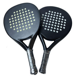 OEM/ODM Custom 3K 12K 18K Carbon Fiber Padel Racket High Performance Lightweight <b>EVA</b> Core 45CM Face Size Waterproof Handmade - Product Image 2