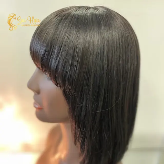 Parrucche anteriori in pizzo dritto HD di alta qualità per cuticola allineate senza colla 100% estensioni di capelli umani vietnamiti dai capelli del sole