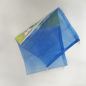 Venta al por mayor HDPE ajo bolsa de malla cebolla patata maíz tejido ajo vegetal bolsa de malla con etiqueta - Product Image 2