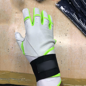 Meilleurs gants de frappe de baseball professionnels en cuir souple pour jeunes et adultes, design personnalisé à manchette courte, pour droitiers et gauchers - Product Image 6