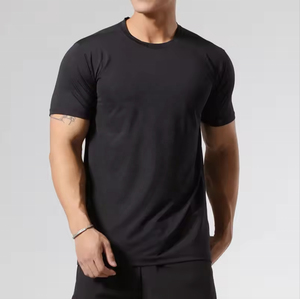 High Quality T Shirt Short Sleeve Sport <b>Tshirt</b> with Round Summer <b>Tshirts</b> in Plain Print Design Size Blank Unisex - Product Image 1