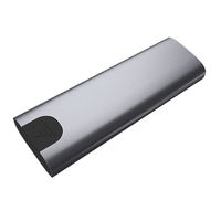 Casing Eksternal Aluminium Type-C M.2 SSD NVME Kompatibel dengan NGFF & NVME 2230/2242/2260/2280 SSD
