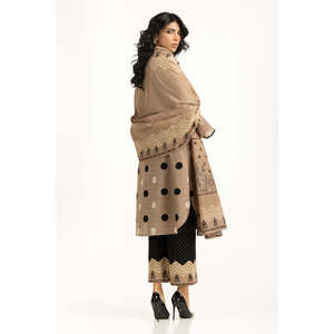 Traje Estampado Khaddar de 3 Piezas Estilo Casual IUSTKSD-1213 - Product Image 1