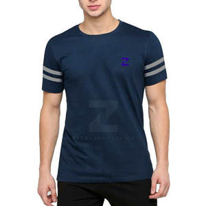 T-shirts pour hommes de haute qualité 100% coton, dernier design, classiques, décontractés, respirants, écologiques, couleurs et logo personnalisés, coupe régulière - Product Image 1
