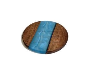 Posavasos de madera de Oliva de resina epoxi personalizado, posavasos de lujo para decoración del hogar para bebidas, alfombrillas y almohadillas de madera de resina personalizadas populares - Product Image 3
