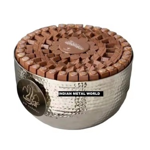 Attractive Home Decorative <b>Chocolate</b> Serving Bowl Great Quality Metal Bowl With Handle For <b>Weddings</b> <b>Chocolate</b> Sweet Holder - Product Image 5