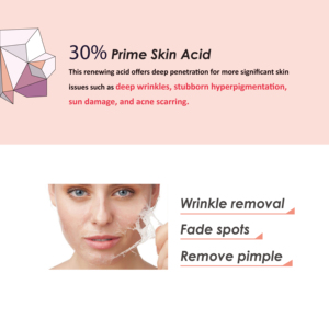 Suero Avanzado con 30% de Ácido Prímico para Aclarar la Piel y Eliminar la Pigmentación Profunda, Suero Exfoliante con Ácido Prímico para el Cuidado de la Piel - Product Image 3