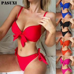 Bikini personalizado de cintura alta, Bikini Sexy a rayas de Tigre, camiseta, traje de baño, conjuntos de Bikini para mujer - Product Image 4