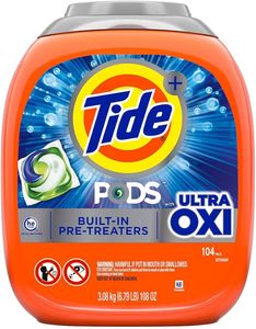 Tide PODS Ultra Oxi 85 Count Paquetes de detergente para ropa Jabón líquido - Product Image 2