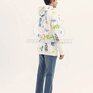 Pull à capuche imprimé pour hommes à la mode Fashion Street Style avec motif unique pour des tenues décontractées modernes - Product Image 4