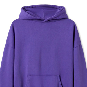 Sweat à capuche en molleton de coton 100% avec logo personnalisé en gros pull à capuche oversize avec logo personnalisé - Product Image 3