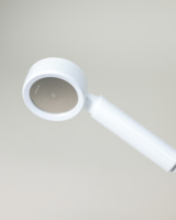 Portable blanc forte pression d'eau pommeau de douche à main LABWS800 flux soyeux une étape Filtration salle de bain robinet accessoire