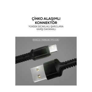 Câble Micro USB Netzy LS63, couleur Mavi, câble de qualité supérieure - Product Image 3