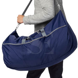 Bolsa de deporte para gimnasio hecha a medida, nailon con compartimento para zapatos y función lavable, bolsa de gimnasio de tamaño para deportes al aire libre - Product Image 6