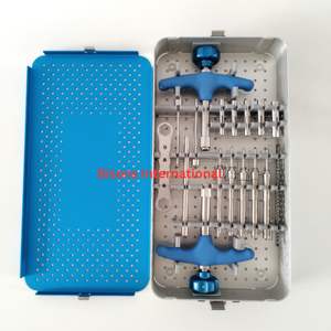 BISONS - Juego de Instrumentos Quirúrgicos Ortopédicos Manuales de Acero Inoxidable para Trasplante de Cartílago, Grado Médico, Venta al por Mayor - Product Image 4