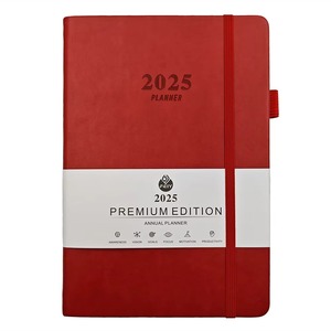 สมุดแพลนเนอร์ปกแข็ง A5พิมพ์ลายตามสั่งปกหนังสมุดบันทึกการตัดเย็บด้วยความร้อน - Product Image 4