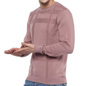 Ropa informal para hombre OEM servicio personalizado 100% algodón Invierno Polar sudadera estampado térmico cuello redondo manga larga pulóver sudaderas - Product Image 2