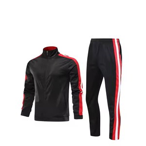 Chándal de poliéster de tela Trinda de algodón pesado para hombre OEM con patrón sólido para temporada de primavera ecológico - Product Image 5