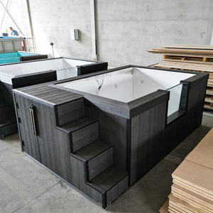 Piscina Familiar Moderna de Fibra de Vidrio con Color Personalizado, Contenedor Prefabricado Duradero para Niños y Uso en el Jardín - Product Image 4