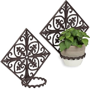 MS INC กระถางต้นไม้โลหะในร่มสีทองแดงโบราณพร้อมการออกแบบทุบและรูปทรงกลม - Product Image 5