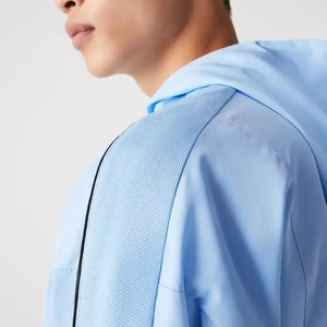 Ensemble de survêtement pour homme en nylon 100% personnalisé, design tendance, hiver, manches longues, couleur unie, en vente - Product Image 4