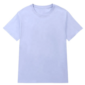 เสื้อยืดคอตตอน 100% คอลเลคชั่นใหม่ 2026 สกรีนโลโก้ได้ตามต้องการ สำหรับผู้ชาย แขนสั้น คอเสื้อแบบหนา เสื้อยืดเรียบง่ายสำหรับฤดูร้อน คุณภาพสูง - Product Image 1