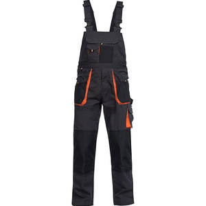 Bon marché Vêtements de travail industriels pour l'extérieur haute visibilité Bavoir et attelle Vêtements hautement réfléchissants Salopette Vêtements de travail Combinaison bavoirs - Product Image 1