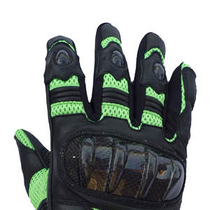 Gants de vélo de moto étiquetés sur mesure de vente chaude caractéristique antidérapante en cuir de haute qualité gants de jardin fabriqués en usine et équipement de protection - Product Image 2