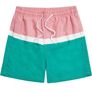 Short d'été court en coton et Polyester pour hommes, imprimé par Sublimation de différentes couleurs, taille élastique, séchage rapide avec poche - Product Image 1