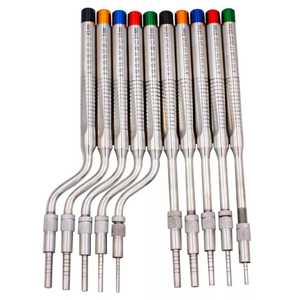 Manual Dental Implante Osteotomo Instrumentos Acero Sinus Lift Bended - Product Image 3