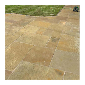 Calcaire jaune Tandur, pierre naturelle solide et durable pour les sols, les patios et l'aménagement paysager - Product Image 4