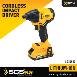 Controlador de impacto inalámbrico SGS Plus 20V/Motor BL/Batería de iones de litio - Product Image 5