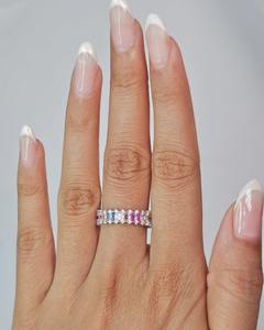 Anillos de Joyería Fina Personalizados para Mujer, Plata de Ley, Chapados en Plata, Anillo de Compromiso, Boda, Multicolor, Circonita Cúbica, Piedra de Nacimiento, Idea de Regalo de Moda - Product Image 2